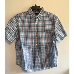 Polo Ralph Lauren Men’s Blue/Multi-Color Plaid Button Down Shirt XL